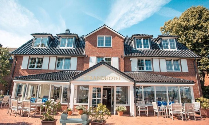 Strande Casa | Double room, shower, toilet, land side - Strandhotel Strande