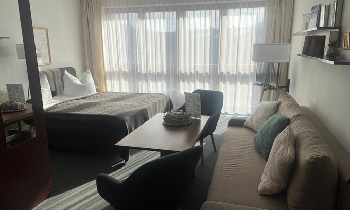 Lubben Cabaña | Double room, WC/shower - Pension am Markt