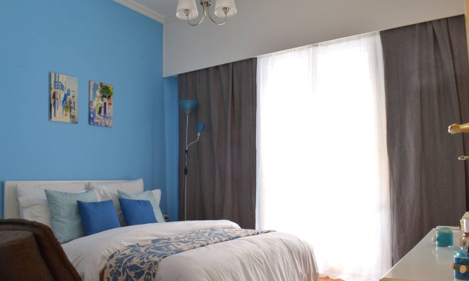 Agios Panteleimonas Apartamento | Double Room With Extra bed - Athens Greek Blue Rooms
