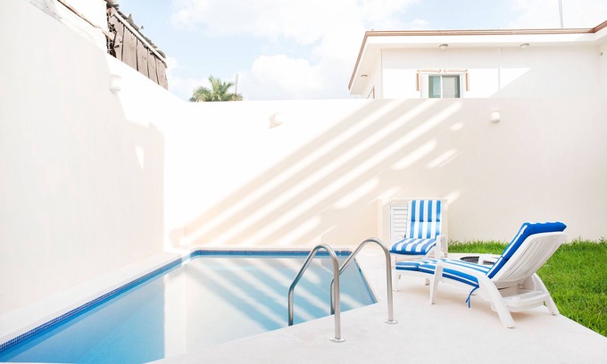 Colonia Andrés Apartamento | Double Swimming Pool Penthouse Suite in Cozumel 1