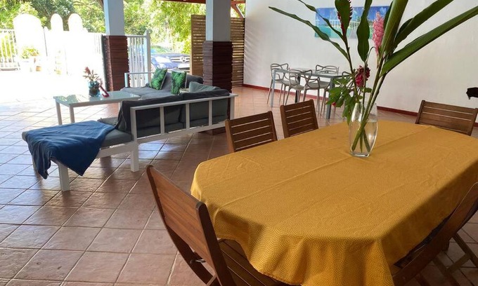 Sainte-Luce Apartamento | Douceur des Hauteurs bas de villa, piscine privée