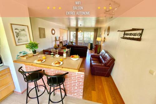 Ramonville-Saint-Agne Apartamento | " Douceur Jasmin " Balcon - 7 pers - Wifi - TV