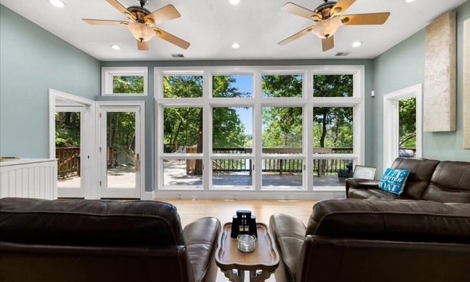 Sevierville Casa | Douglas Lakefront home - dock, decks, firepit perfect for multi-family getaway!