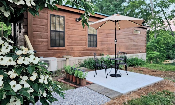 Sevierville Cabina | Douglas Lakeview 1 BR/1 Bath Log Cabin w/Lake Access & Launch, Near Smoky Mtns.