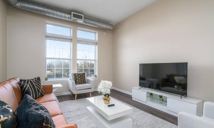 Downtown Indianapolis Apartamento | Downtown INDY Private Bedroom - Shared