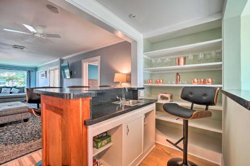 Lake George Casa | Downtown Retreat with Grill, Fire Pit and Wet Bar