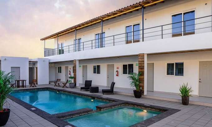Primera Sección Casa | Downtown San Felipe Hotel Marea Baja #3