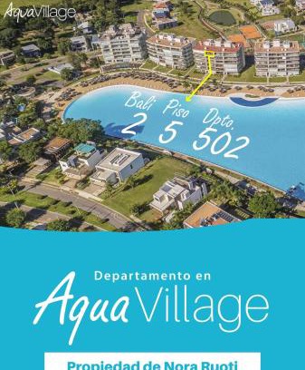 San Bernardino Apartamento | Dpto de playa 2 dormitorios Aqua Village Sanber