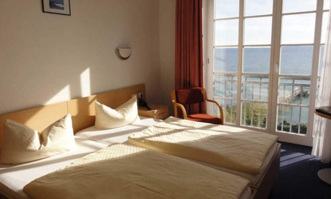Sassnitz Hotel | DR 09 Estándar con vista al mar - Hotel garni Meeresgruß ***