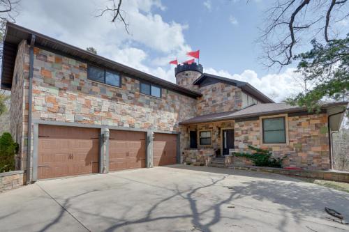 Camdenton Casa | Dragon Castle with Secret Passage, Dock, and Hot Tub