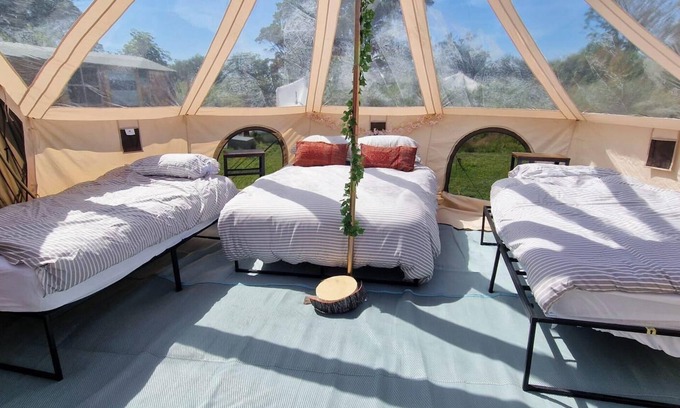 Dwyran Cabina | Dragon's Den Glamping Retreat