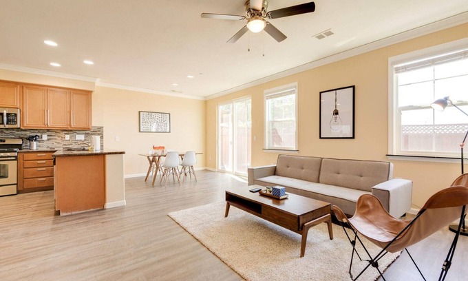 South San Jose Casa | Dreamy San Jose 4BR w/ Backyard, nr Caltrain & Supermarket, by Blueground