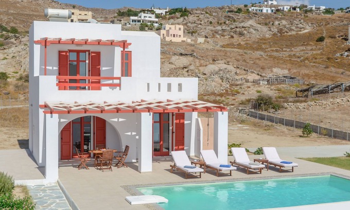 Naxos Villa | DUNES Villa con piscina privada para 6