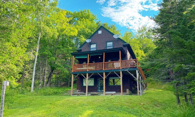 Rangeley Casa | Gran casa frente al mar en Mooselookmeguntic Lake!