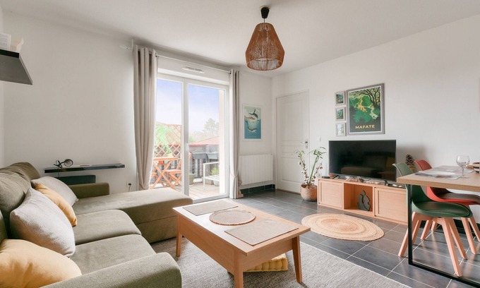 Ares Apartamento | Vacaciones en dúo - A 1,7 km del puerto - Arès