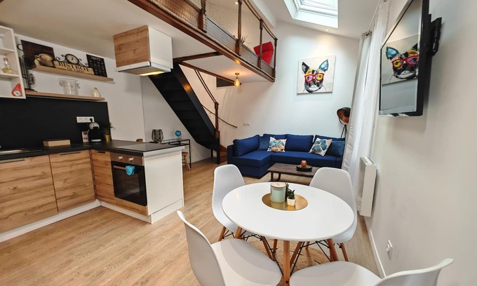 Le Pre-Saint-Gervais Apartamento | Duplex à 2mn de Paris