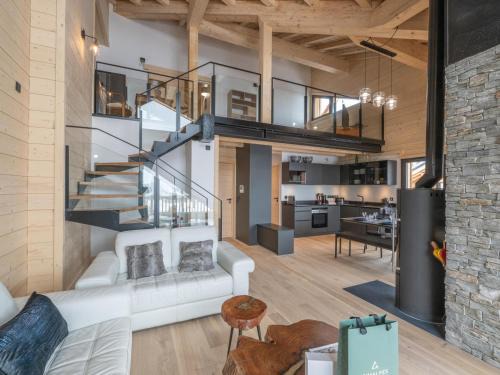 Bergers Apartamento | Duplex 125m² aux pieds des pistes avec parking et cheminée - FR-1-645-70