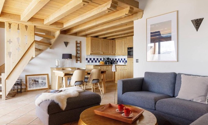 Les Eucherts Apartamento | Duplex 3 pièces, 4 pers., parking, ski-in/ski-out - FR-1-398-624