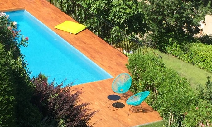Saint-Paul-de-Vence Cabina | Duplex 45m² encanto independiente de la Provenza con piscina y jardín