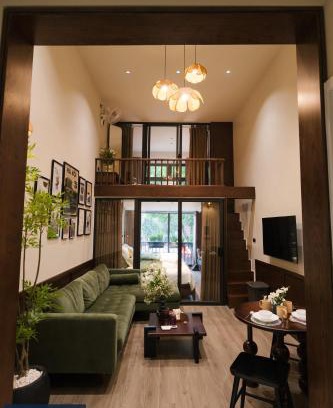Van Mieu Apartamento | Duplex Apt-Van Mieu view- Hanoi Viber-Free Laudry in Center