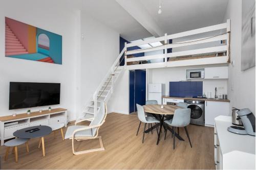 Downtown Apartamento | Duplex au calme à deux pas du centre-ville avec Parking privatif et Terrasse