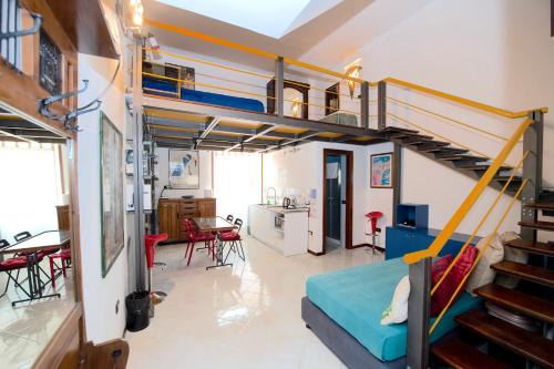 Portici Apartamento | Duplex con vista Vesuvio