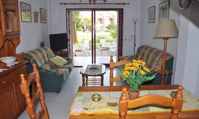 Puerto de Mazarrón Casa | Duplex junto al Mar con Jardin y Piscina