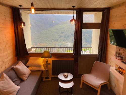 Orcieres-Merlette Apartamento | Duplex Les Plautus 2 - Orcières-Merlette - Appt vue montagne