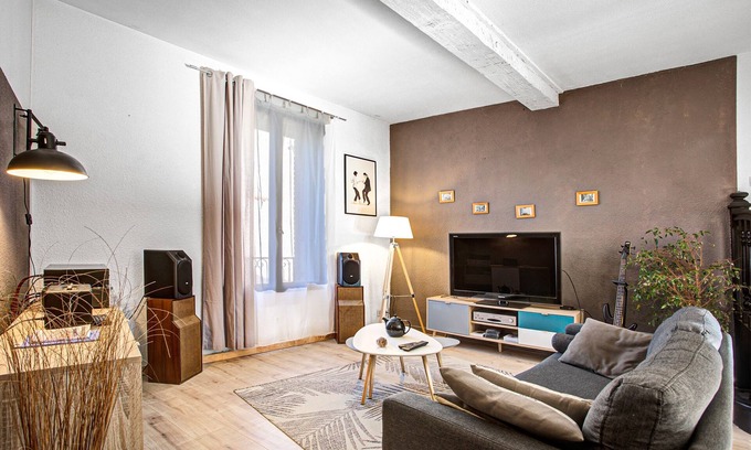 Ceret Apartamento | Duplex Les Trois Ponts - Vue sur le Pont du Diable