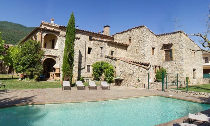 Les Planes d'Hostoles Apartamento | Dúplex con vistas a la piscina