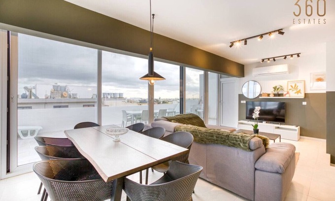 San Gwann Apartamento | Duplex PAD 3BR Penthouse in San Gwann