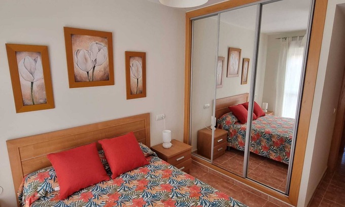 Playa de Vera Apartamento | Ático dúplex con piscina privada en paraíso de vera
