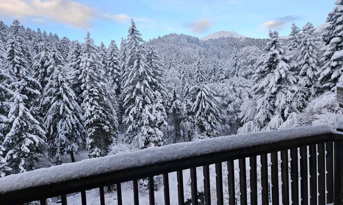 Laveissiere Apartamento | Duplex sleeps 4/6, at the foot of the slopes, ideal for families.