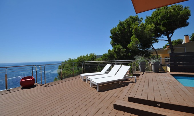 Tamariu Apartamento | DUPLEX SUR MER CON PISCINA / ATICO EN EL MAR CON PISCINA - WIFI