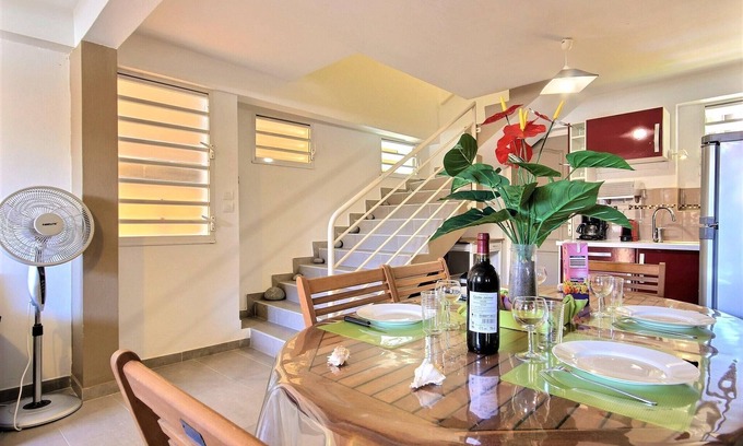 Grand Riviere Apartamento | Duplex Vanille Bleue