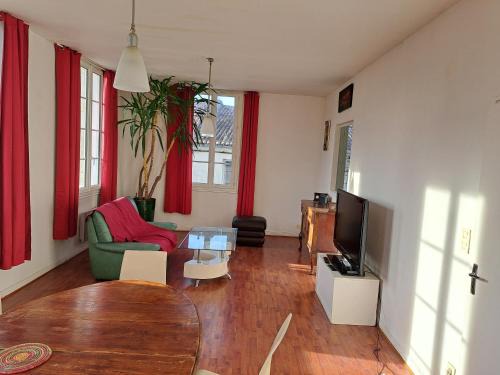 Saintes Apartamento | Duplex vue dégagée sur le vieux Saintes