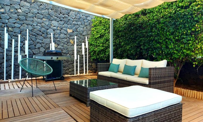Acoran Apartamento | Duplex with sea views, garden and terrace