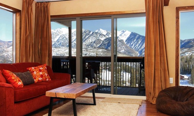 Purgatory Condominio | Durango Mountain Dream Views! Magnífico interior WKLY SVGS, Ski in Ski Out