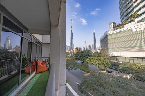 Downtown Dubai Apartamento | Durrani Homes - The Luxe Retreat 4BR Podium villa with private Jacuzzi and Burj Khalifa View