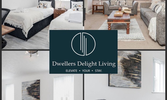 West Thurrock Apartamento | Dwellers Delight Living Ltd 3 Bedroom Flat ✪ Chafford Hundred ✪ Prime Location