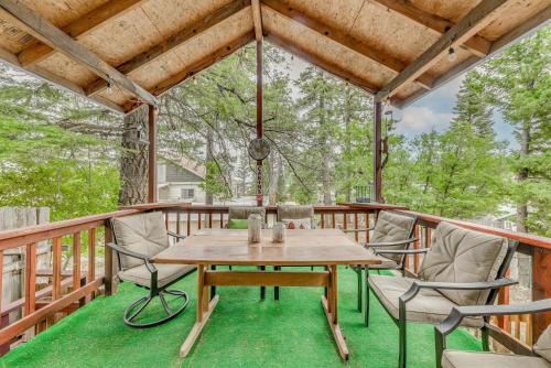 Cloudcroft Casa | Eagle's Nest - Hot Tub, Deck & Prime Location cabin