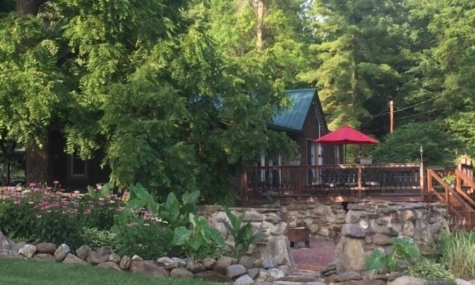 Marshall Cabina | Eagles Rise Cabin en Sugar Creek con bañera de hidromasaje