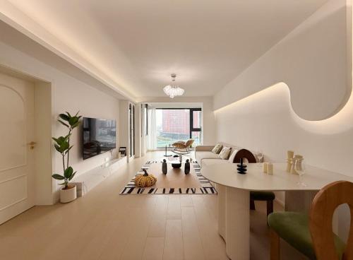 Huangpu Apartamento | Eastern Hub - Bund Branch 4bedroom Near Subway HongHui Apt