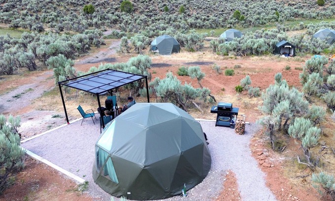 Laketown Alquiler De RV | Eastward in Eden. Glamping near Bear Lake