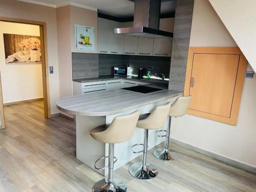 Bad Oeynhausen Apartamento | EasyStay#3 Comfort Suite Ferienwohnung in Kliniknähe mit Boxspringbett & Netflix