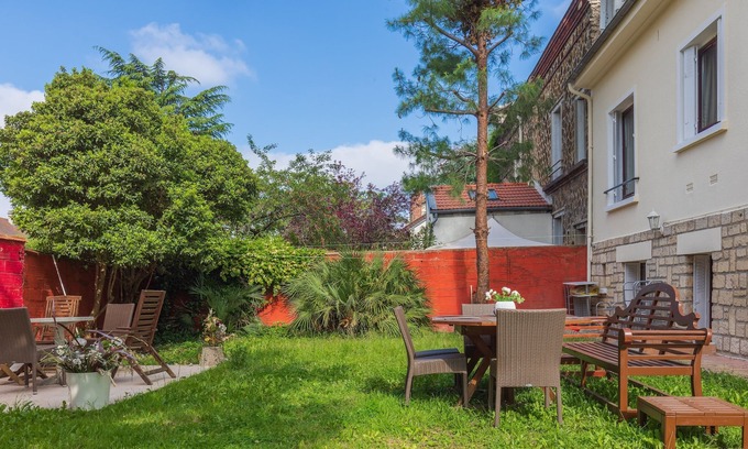 Noisy-le-Sec Casa | Ecclésia - Maison avec jardin