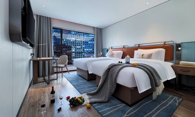 Yuexiu Hotel | Echarm Hotel - Guangzhou Jinrongcheng Dongpu Subway Station