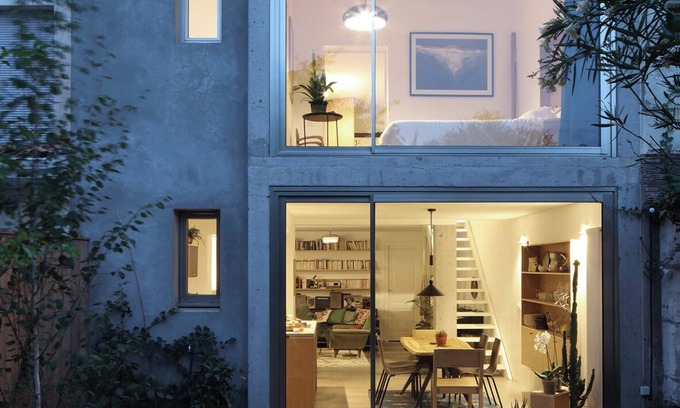 Nansouty-Saint-Genes Casa | Echoppe Rénovée en Maison D'architecte