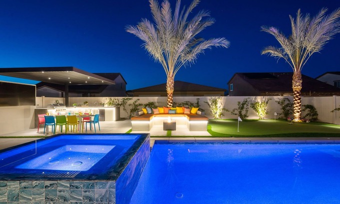 Coachella Casa | Eclectic Paradise w/Pool & Spa! Close to Festivals