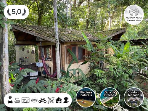 Morada da Praia Villa | Eco Bangalô com rio no quintal e praia na MORADA ALMA